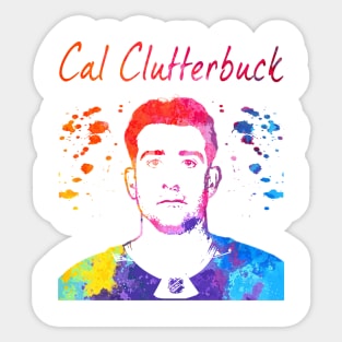 Cal Clutterbuck Sticker